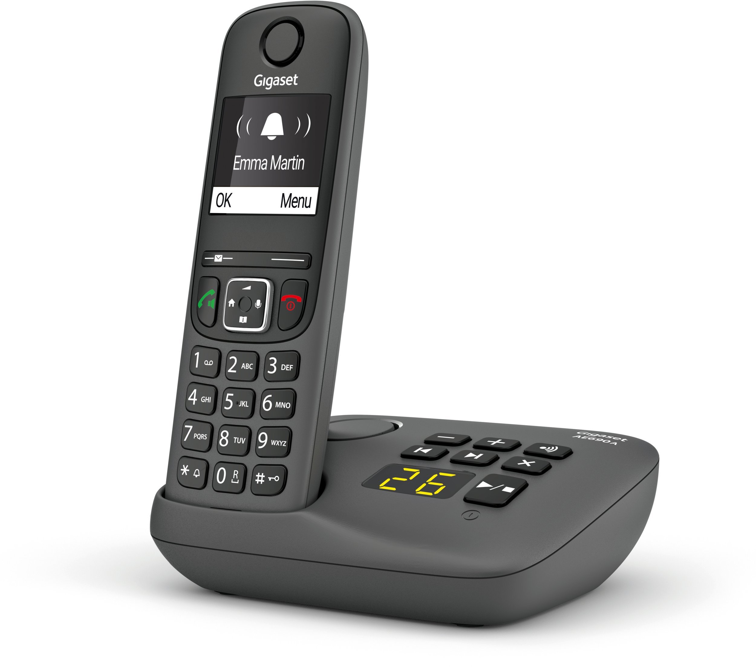 Telefon stacjonarny Gigaset Gigaset AE690A anthracite