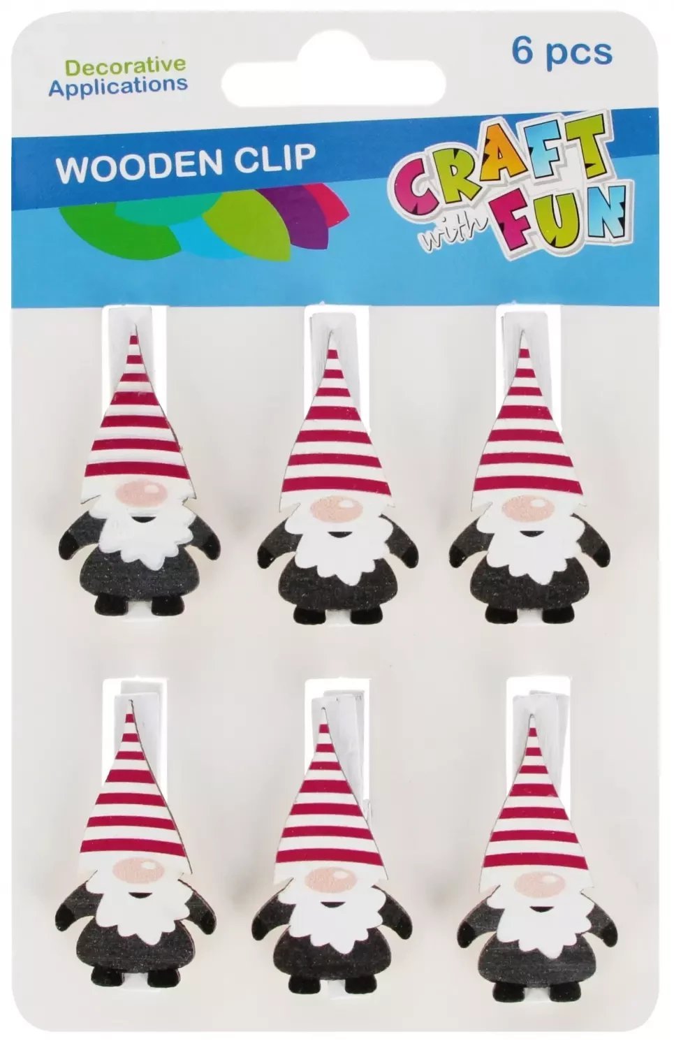 OZDOBA BN KLAMERKI SKRZAT 6SZT CF PBH 12/144