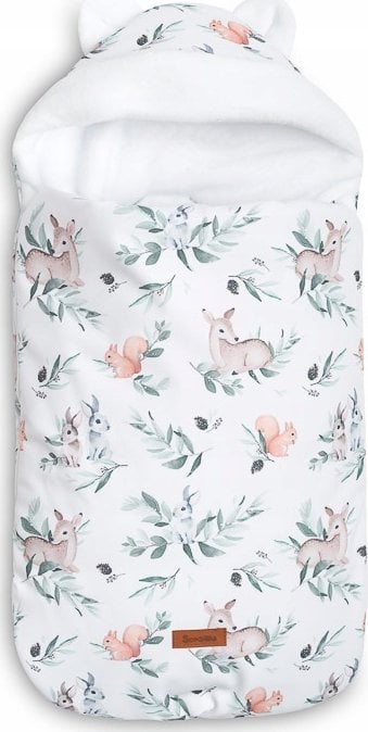 Sensillo ŚPIWOREK DO FOTELIKA I WÓZKA GŁĘBOKIEGO SARENKI BIAŁY