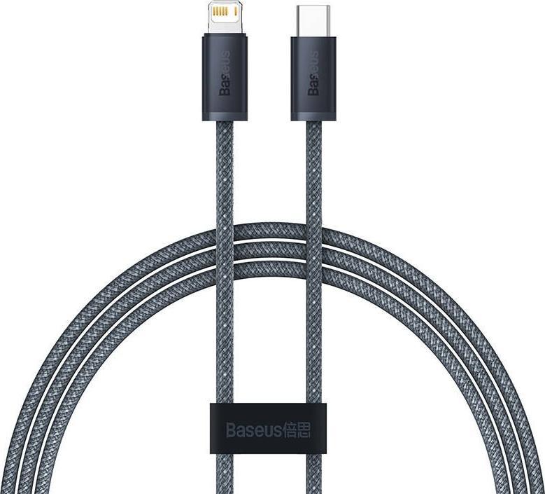 Kabel USB Baseus USB-C - Lightning 1 m Szary (031238)