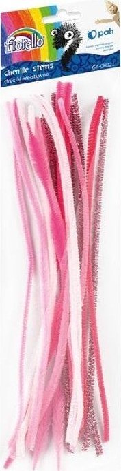 Fiorello Druciki kreatywne różowe 20szt. FIORELLO