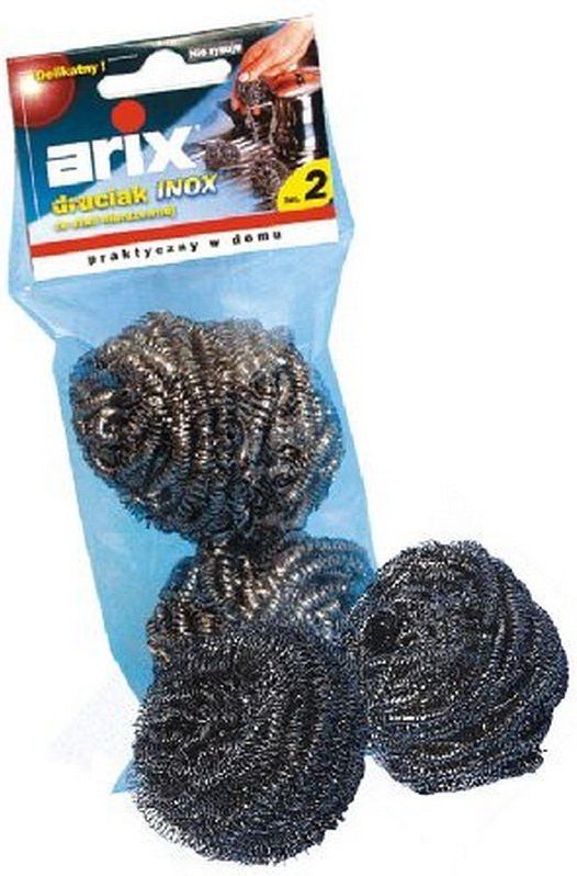 Arix Druciak stalowy delikatny Inox 2szt. (T5512)