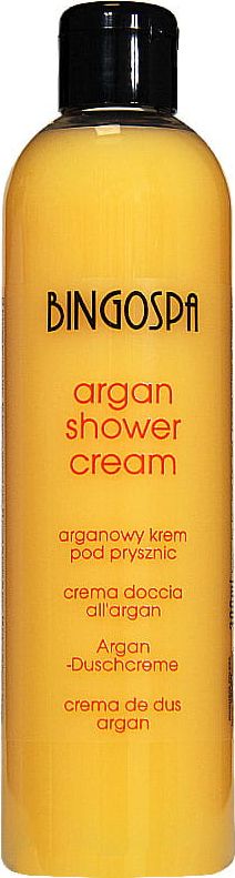 BingoSpa Krem pod prysznic Arganowy z brzoskwinią 300ml
