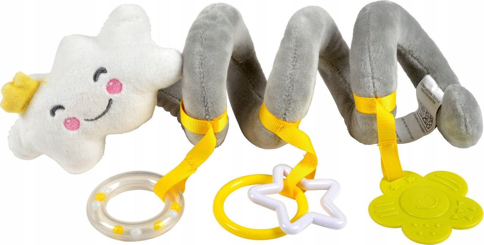 Homea Pluszowa spirala sensoryczna na łóżeczko