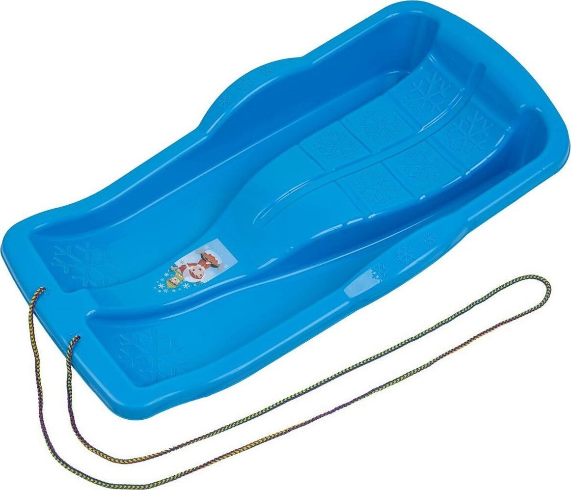 Enero Sanki zimowe rekreacyjne plastikowe niebieskie 1064826