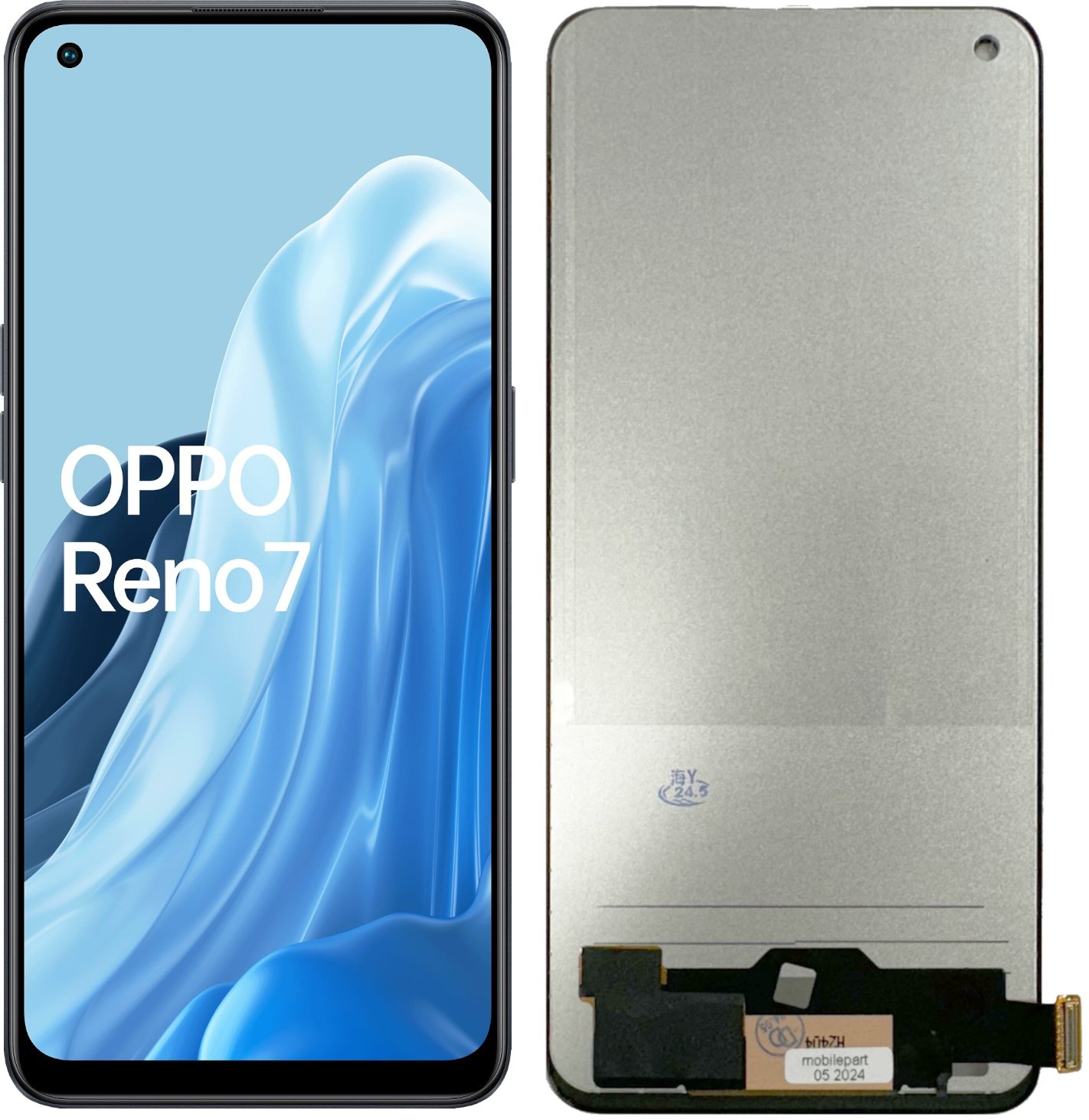 Wyświetlacz do Oppo Reno 7 4G / 5G LCD CPH2363 / CPH2371 Ekran Incell