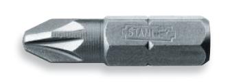 Stanley Końcówki krzyżowe Pozidriv PZ1 1/4" 25mm 25szt. 68-945-1