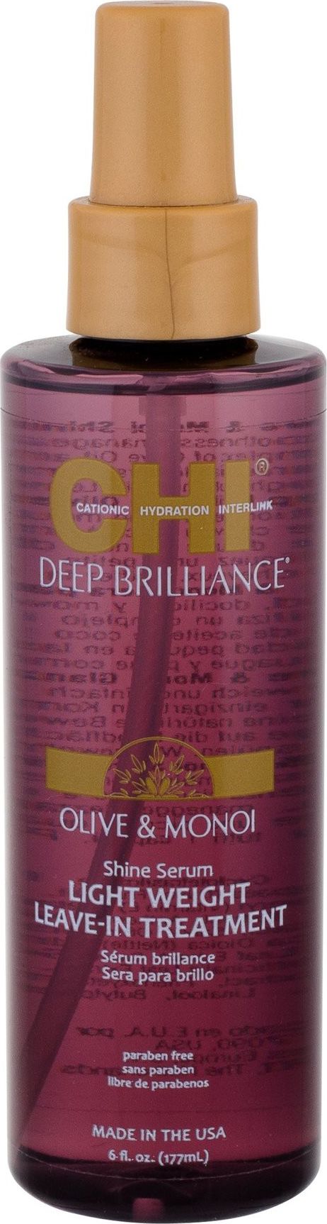 Farouk Farouk Systems CHI Deep Brilliance Shine Serum Na połysk włosów 177ml
