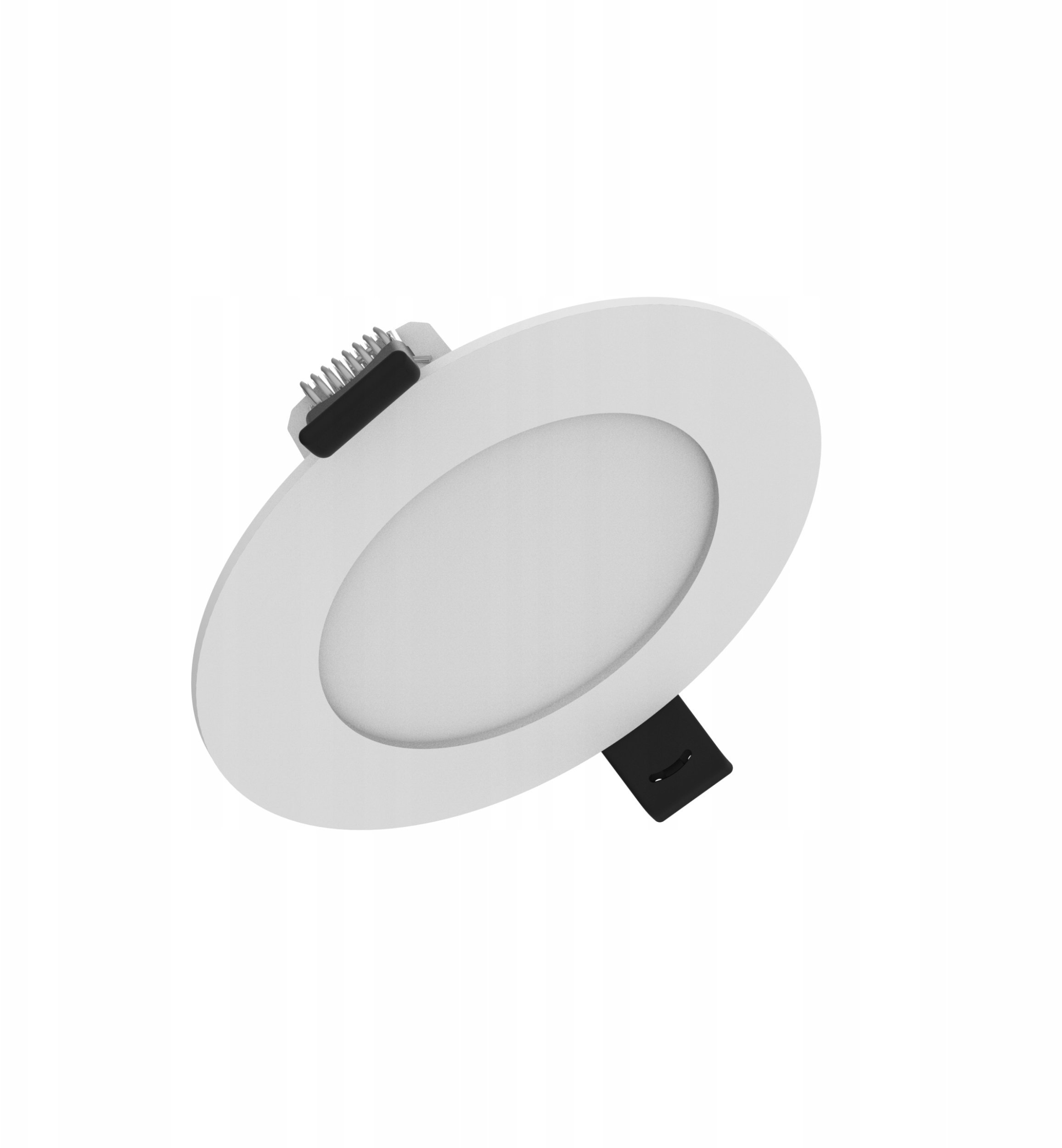 V-TAC Oprawa DOWNLIGHT SLIM ALU D100 V 8W/6W/4W 800lm/600lm/400lm 3000K/4000K MS IP44 biała 4099854441776