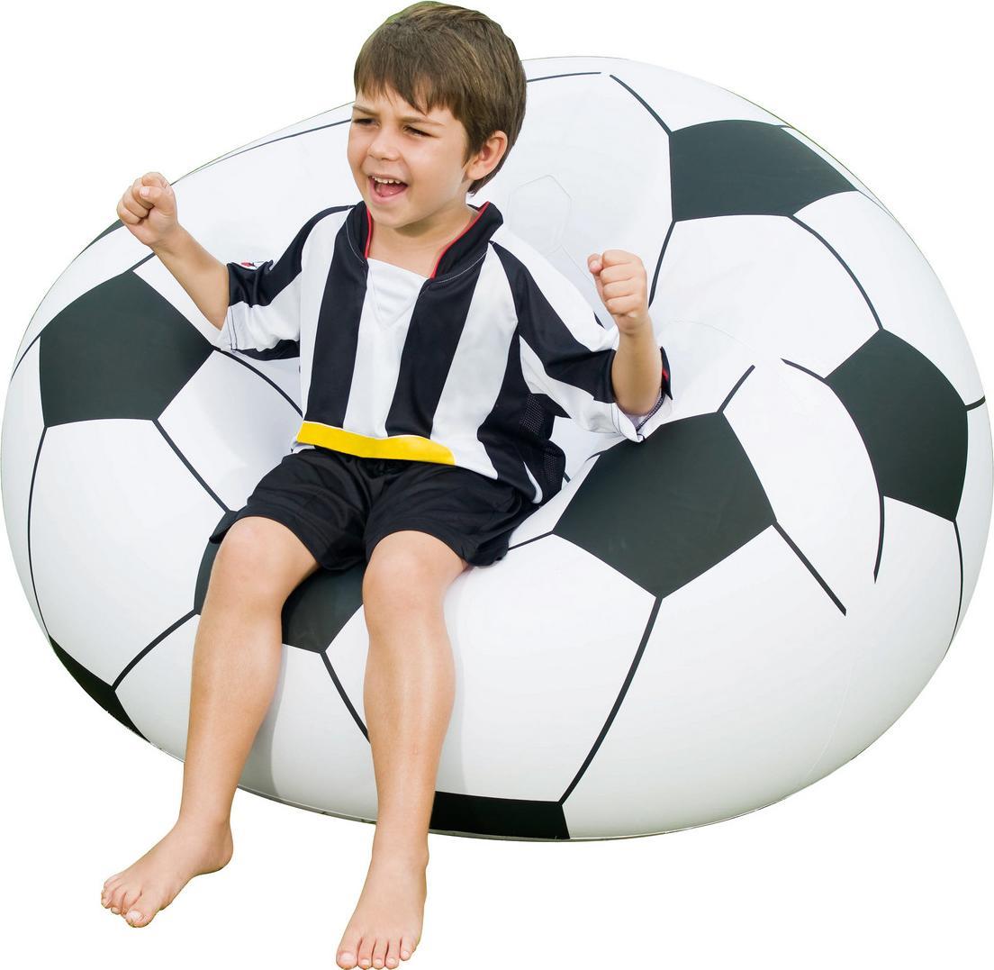 Diverse Nadmuchiwany fotel w kształcie piłki nożnej 77801855