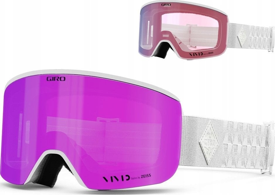 Gogle zimowe GIRO ELLA WHITE BLISS (szyba VIVID PINK 00% S3 + VIVID INFRARED 62% S1) (NEW 2024/2025)