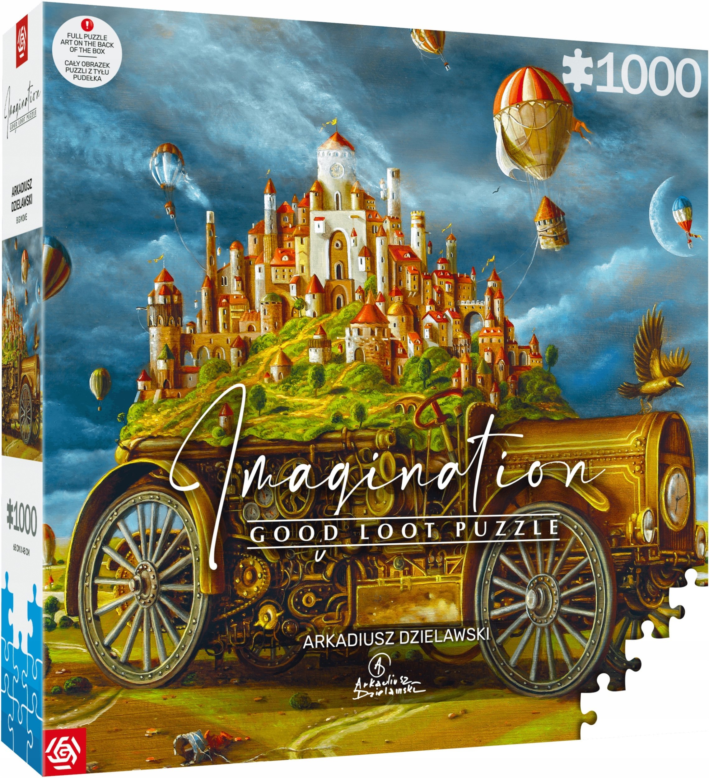 Good Loot Puzzle: Imagination - Arkadiusz Dzielawski - Wielka Przeprowadzka (1000 elementów)