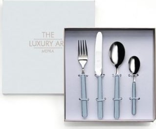 Mepra Sztućce dla dzieci Cicogna LBlue Fantasia GB / Mepra