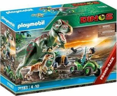 Playmobil Playmobile T-Rex Angriff, construction toy