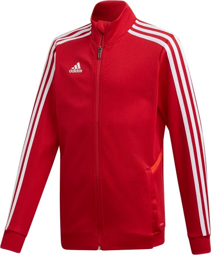 Adidas Bluza piłkarska adidas Tiro 19 JKTY D95922 D95922 czerwony 140 cm