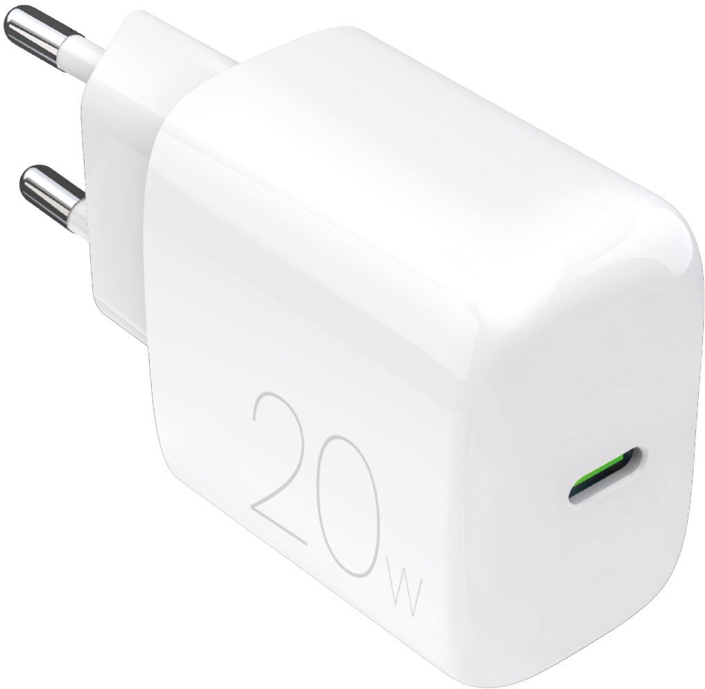 Ładowarka sieciowa USB-C PROLITE 20W - biała Ładowarka sieciowa USB-C PROLITE 20W - biała