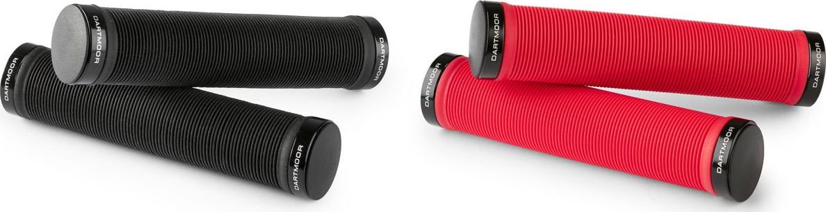 Dartmoor Chwyty kierownicy Dartmoor Race 145 mm czarne czerwony