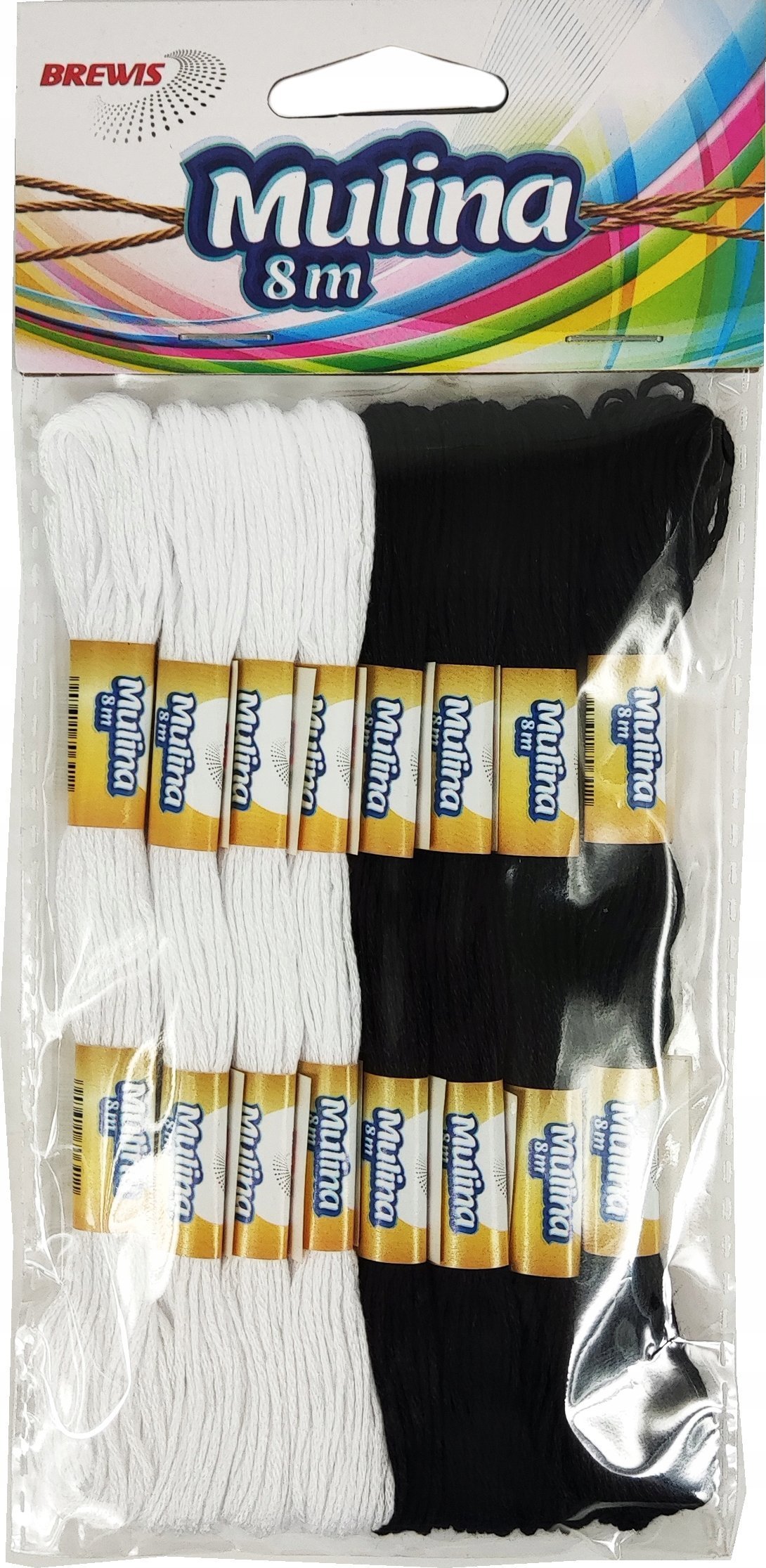 Mulina biała i czarna 8m