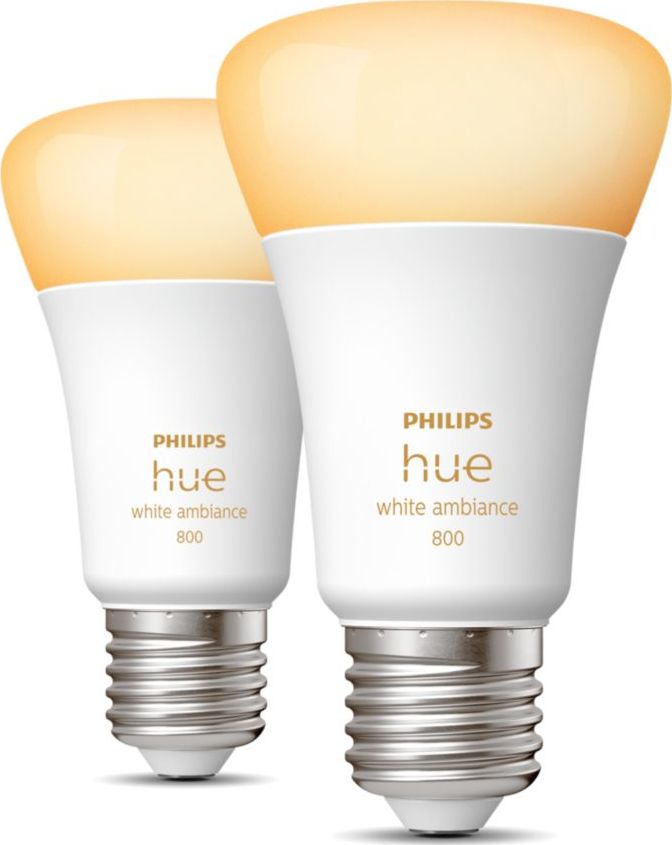 Philips Hue Żarówka E27 A60 6W WA BT 2-pak (929002489802)