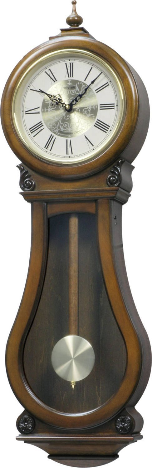 RHYTHM Zegar ścienny Rhythm CMJ529NR06 85 cm kuranty .