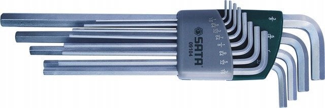 SATA Klucze trzpieniowe 6-katne 12szt.