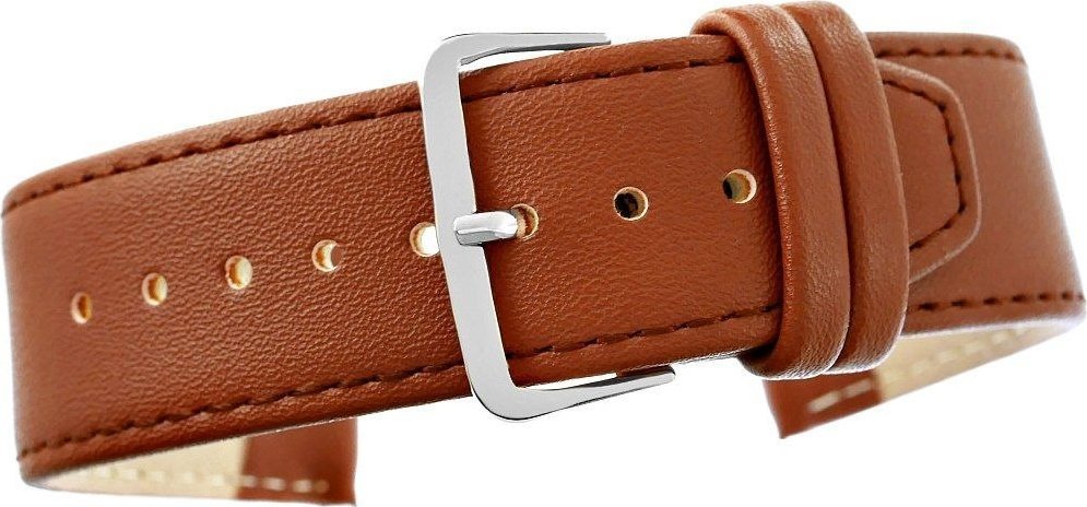 Pasek do zegarka CLASSIC - skóra 24 mm 4999-24XXL-2S Brązowy
