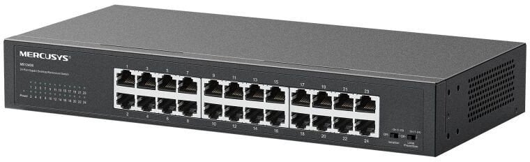 MERCUSYS switch MS124GS (24xGbE, fanless)