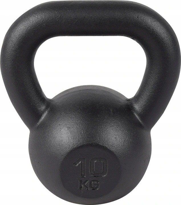 Kettlebell Kawmet żeliwny 10 kg