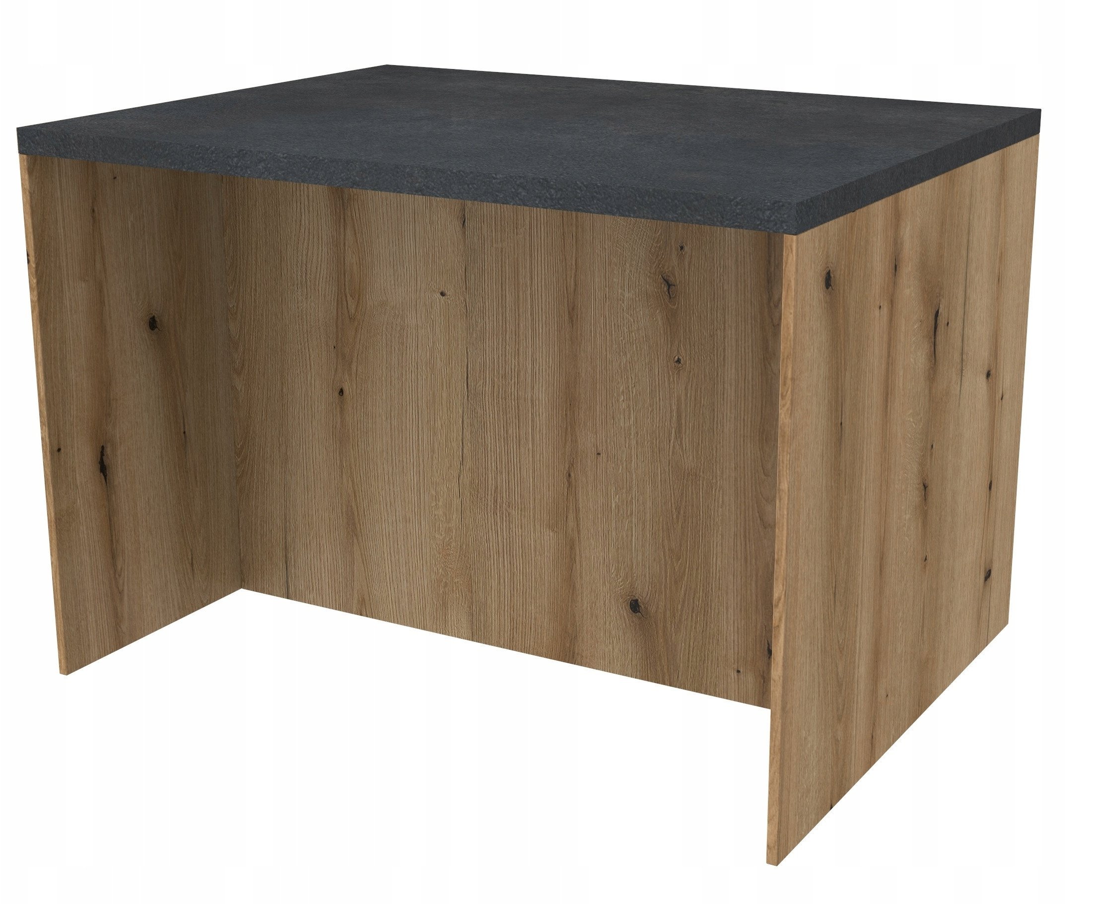 WYSPA KUCHENNA VARIO 1 DĄB EVOKE CZERŃ DARK DISTRICT