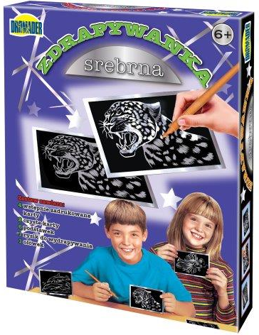 Dromader Zdrapywanka Srebrna (130-00720)