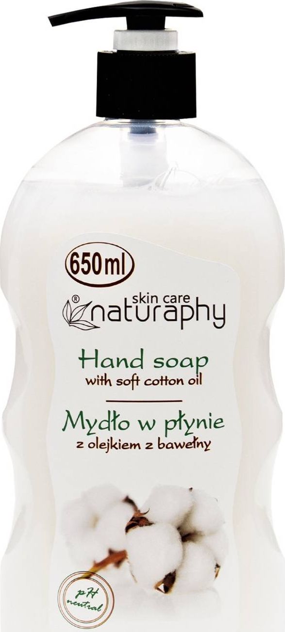 BluxCosmetics Mydło w płynie z olejkiem z bawełny 650 ml