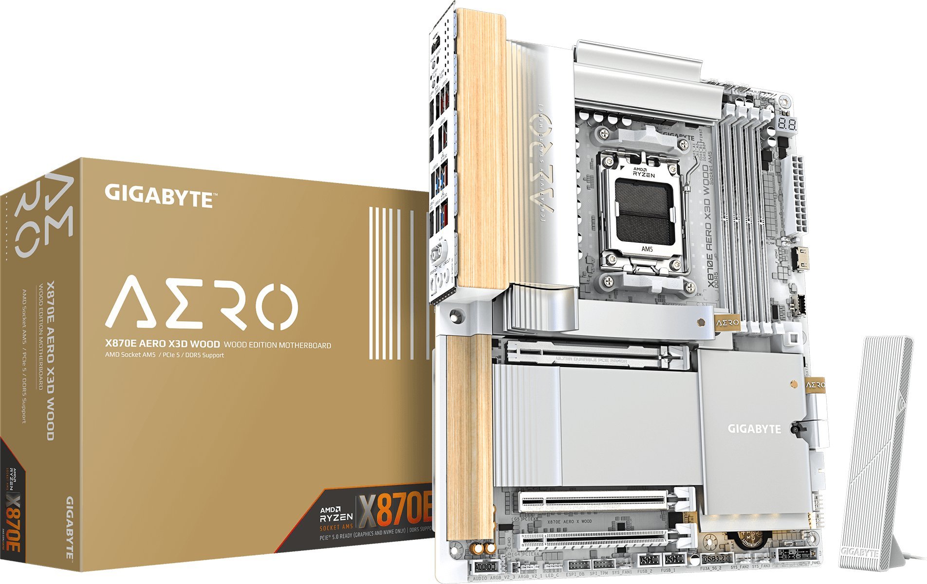 X870E AERO X3D WOOD
