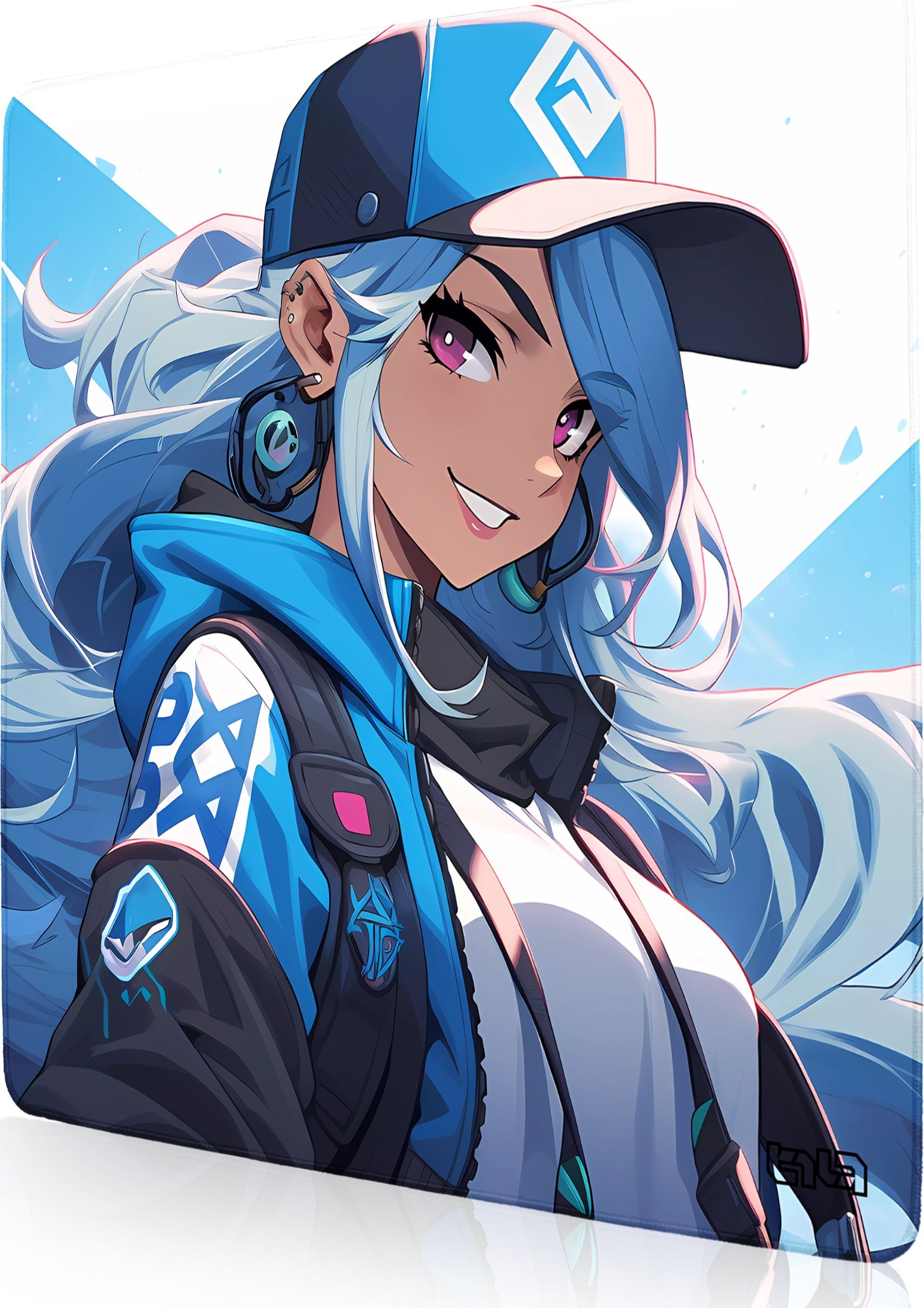 Podkładka Tilt PODKŁADKA POD MYSZ MYSZKĘ Uśmiech Misaki 30x30 TILT Prezent Wytrzymała