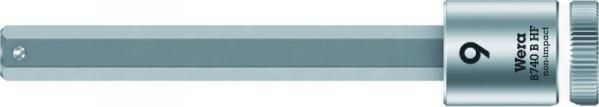 Wera Wkrętakowa końcówka 9,0x100mm do śrub z gniazdem 6-k. z funkcją przytrzym.Wera