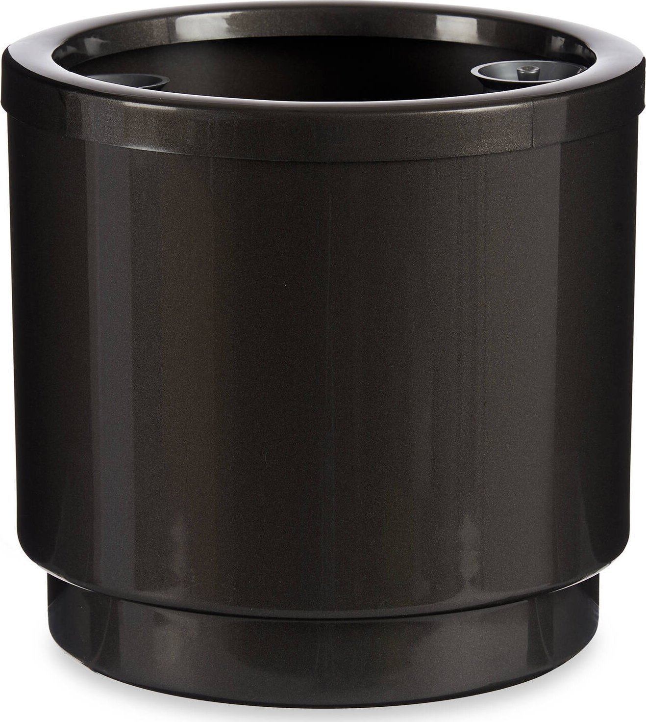 Ibergarden Doniczka samonawadniająca, antracytowa, Ø 26 cm
