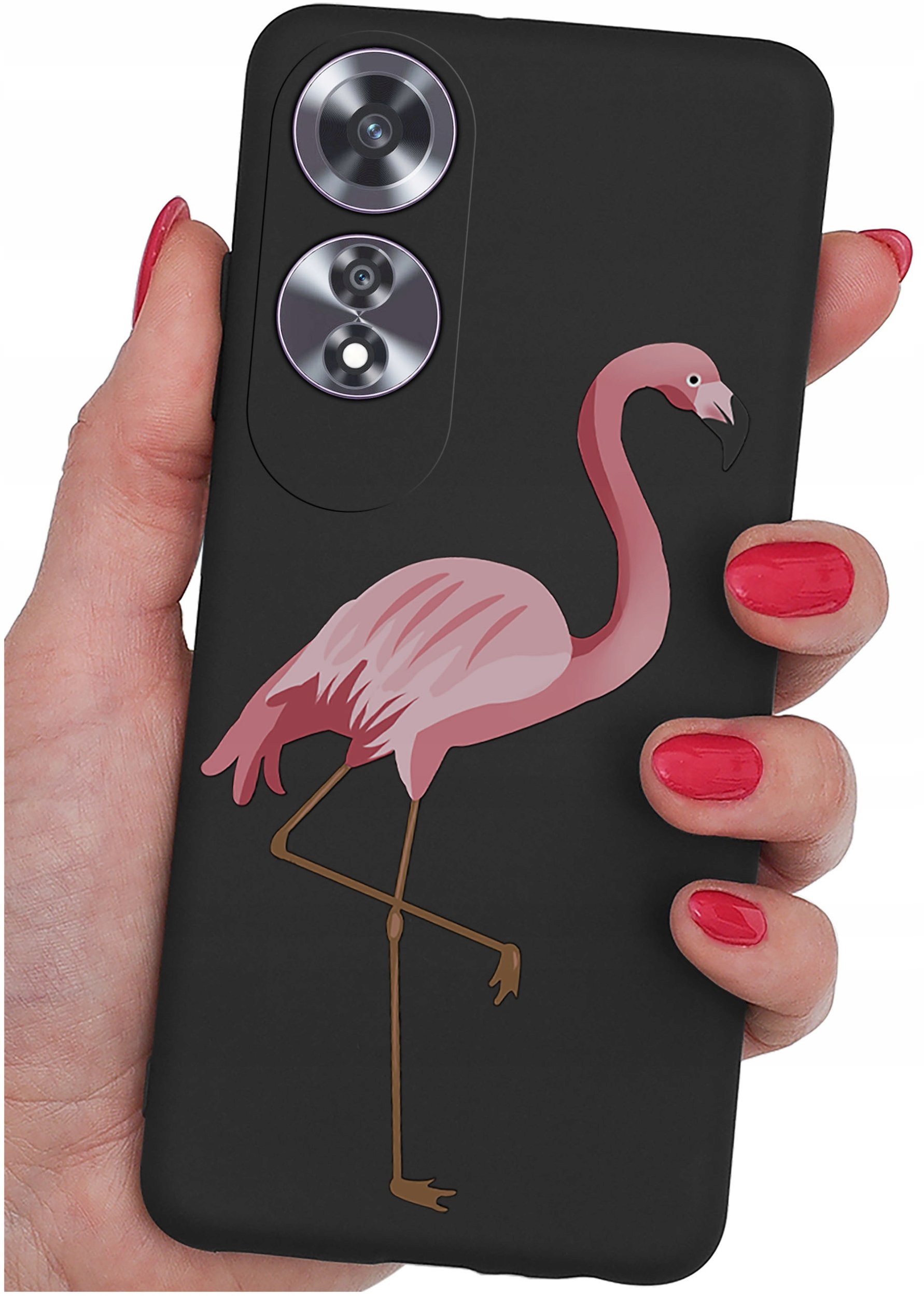 Etui do Oppo A60 4G WZORY |SILIKONOWE MATT CASE + SZKŁO 9H