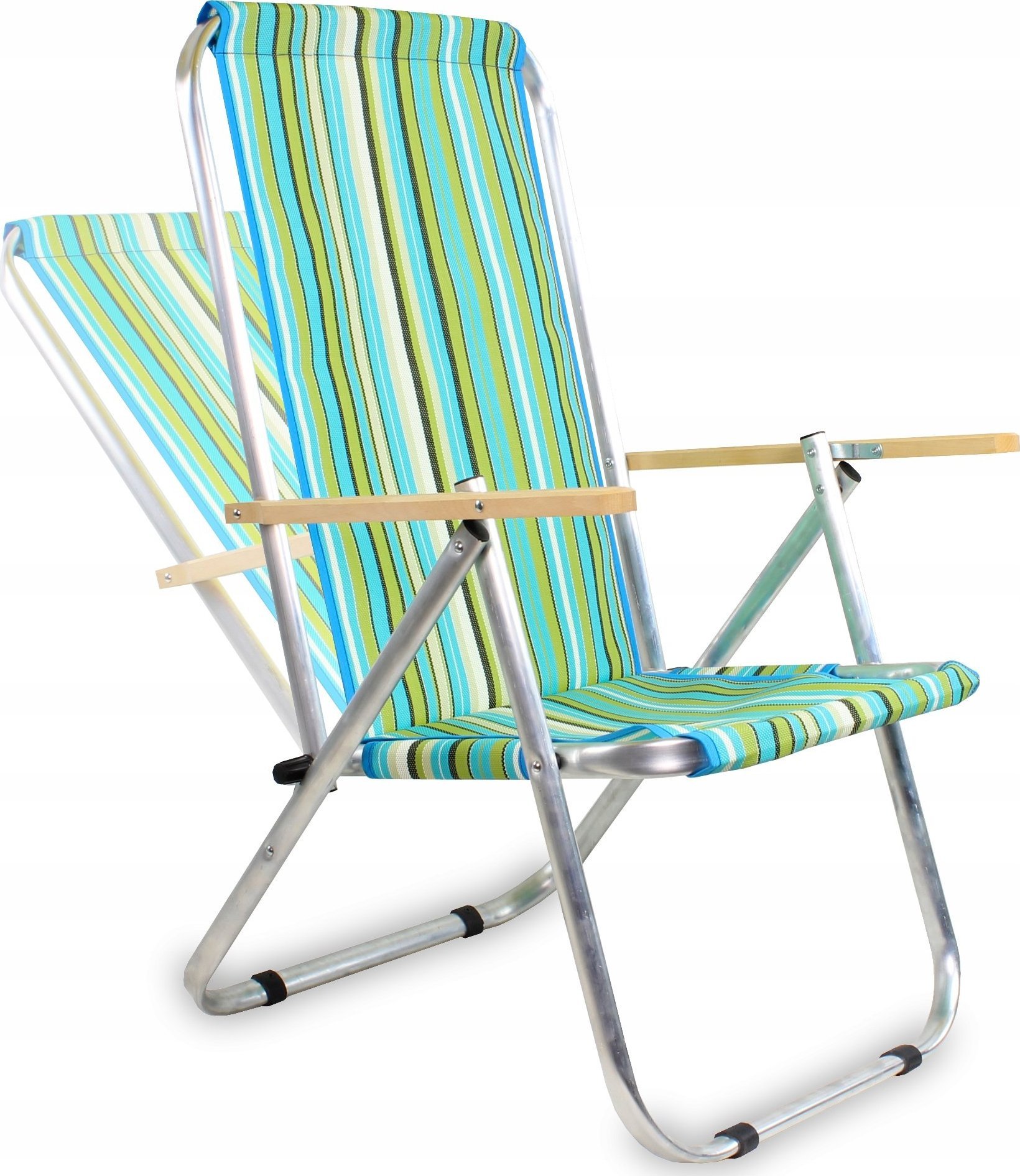 E-sezon Leżak plażowy z siatki, ogrodowy, Do 150 KG, Z