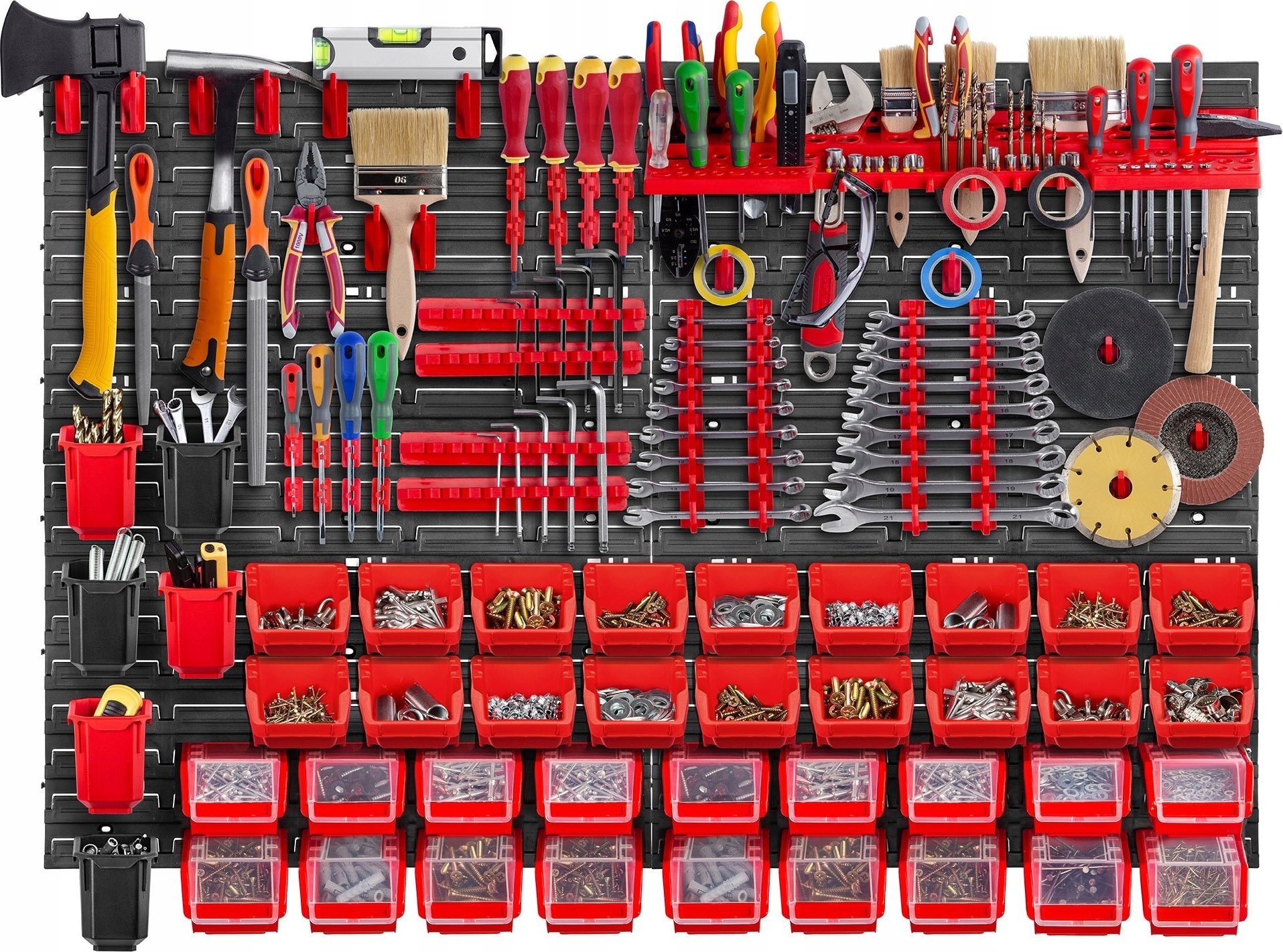 Kadax KADAX Tablica Narzędziowa Ścianka 116x78cm 83 el