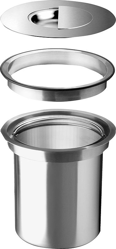 Kosz na śmieci Blanco szafkowy stalowy (512471)