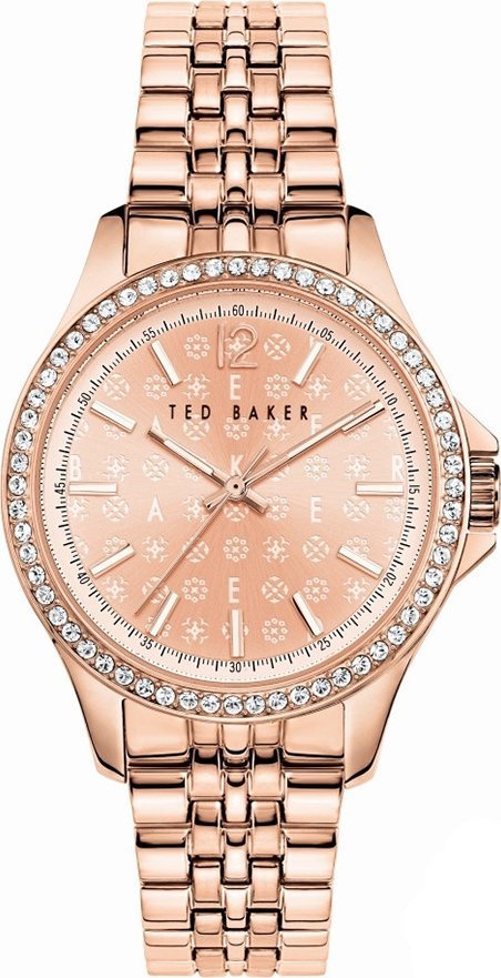 Zegarek Ted Baker Zegarek damski Ted Baker BKPNIF903 różowe złoto