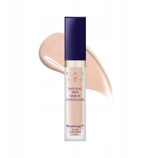 CLARESA_Natural Skin Serum Concealer korektor-serum z naturalnym wykończeniem 1P Peach 7ml