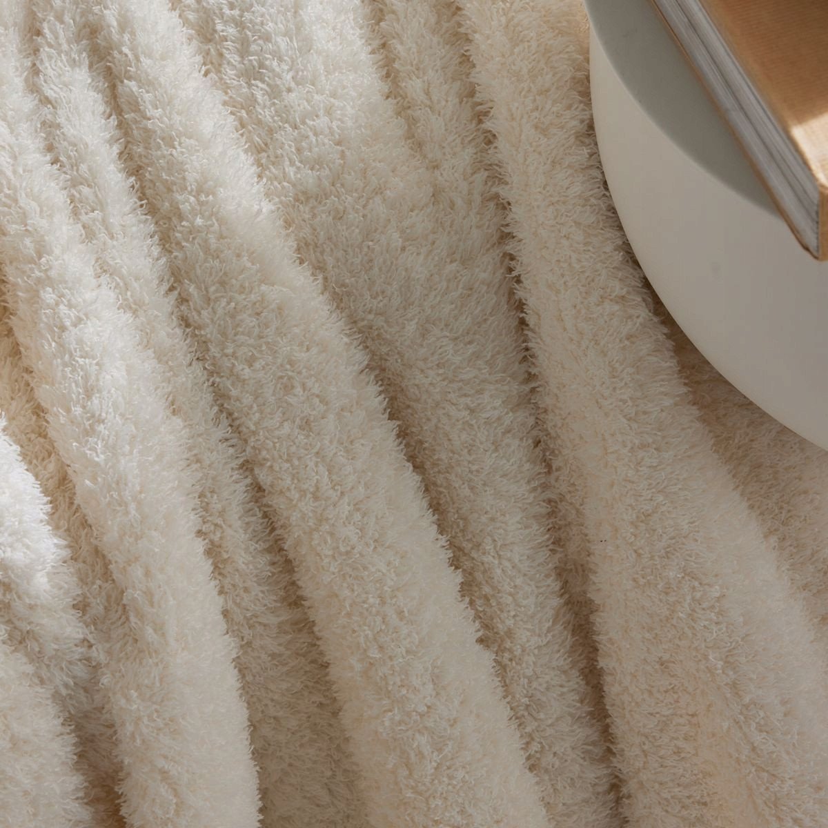 Koc typu teddy, 130 x 180 cm, LUNEL