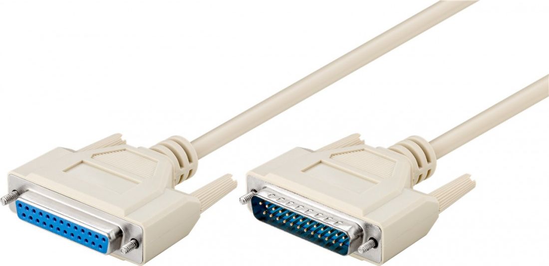 Goobay DB-25 - DB-25, 1.8m, Szary (JAB-854314)