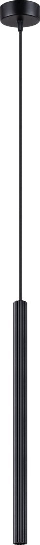 Lampa wisząca Sollux Lighting SOLLUX Lampa wisząca ARCHE 1 czarna 1 x G9 SL.1338