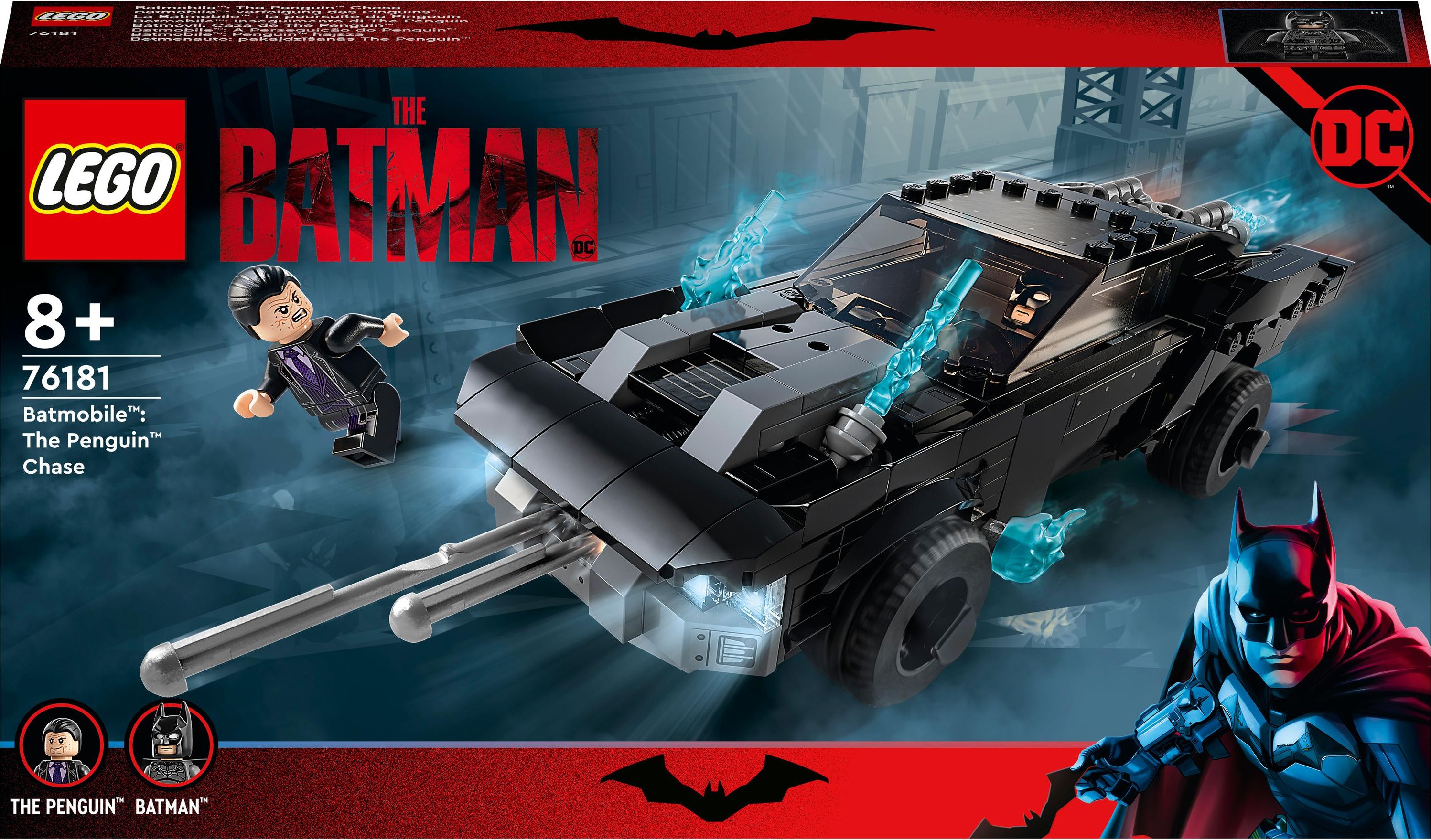 LEGO DC Batmobil: pościg za Pingwinem (76181)