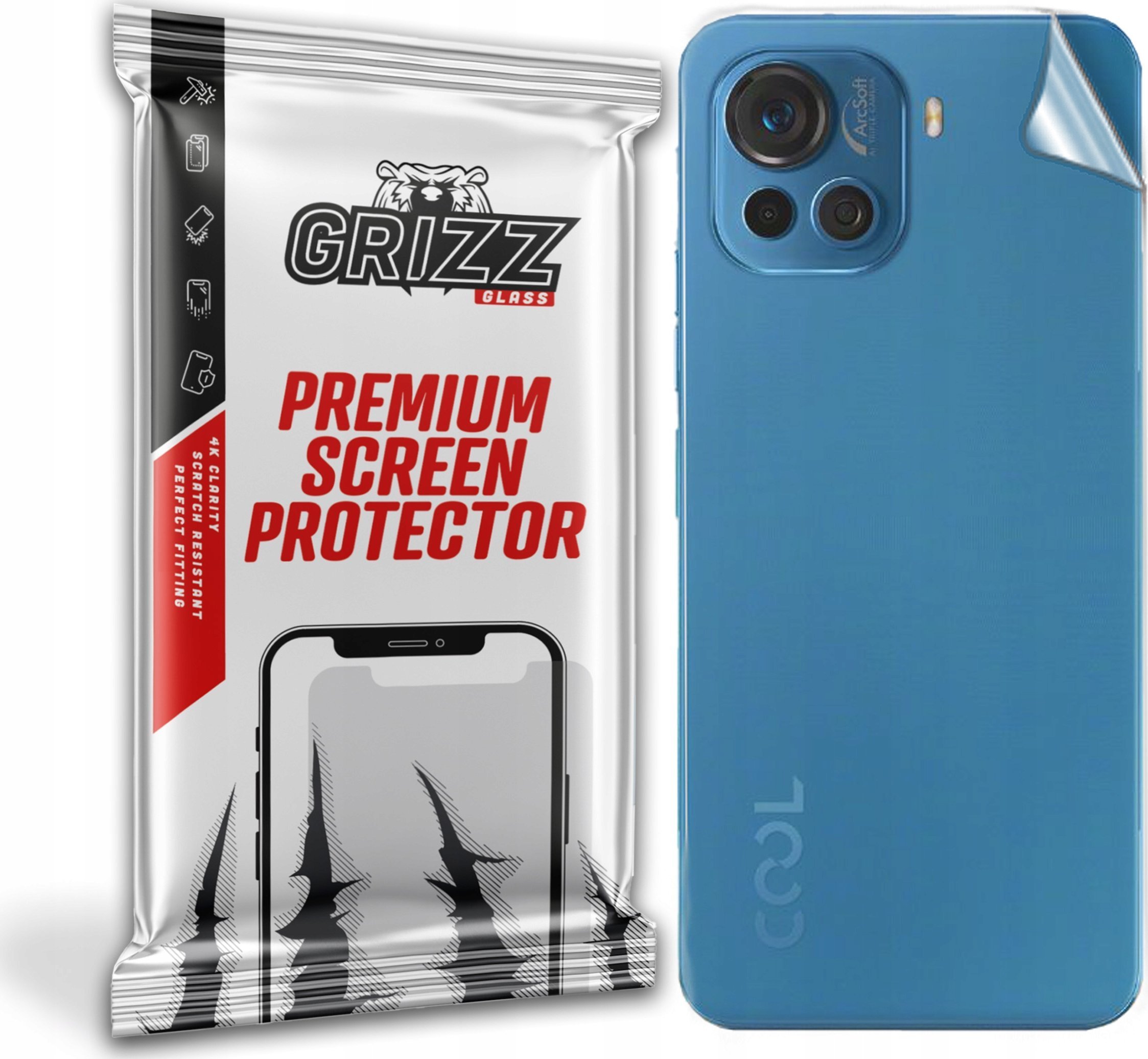GrizzGlass Folia na tył Grizz Coolpad Cool 20 Pro 5G
