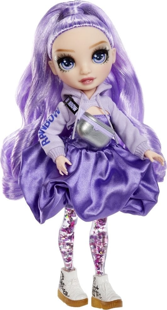 Rainbow High Rainbow High Sparkle & Shine Fashion Dolls- VIOLA (Purple)