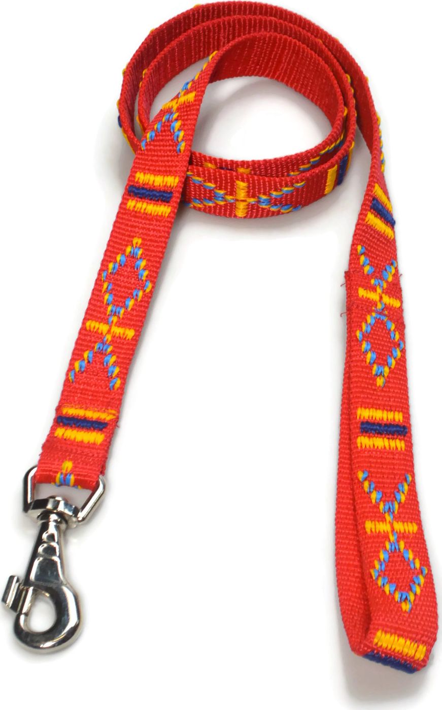 Alizoo Smycz dla dużego psa Indiańska 25mm/130cm - ALIZOO