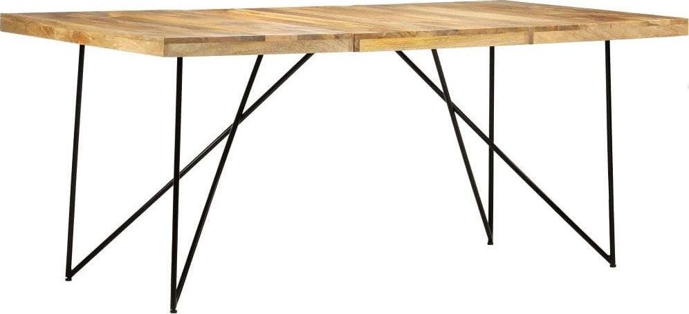 Elior Stół industrialny z drewna mango Namir naturalny