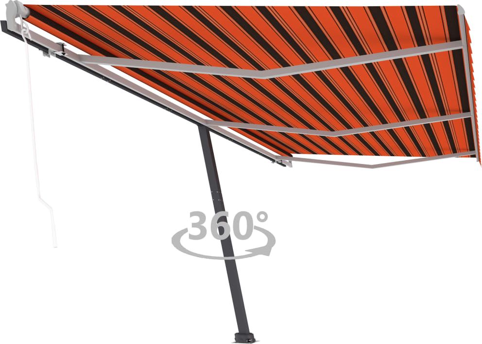 vidaXL Wolnostojąca, automatycznie zwijana markiza, 600x300 cm